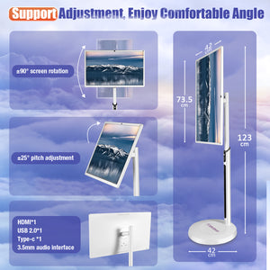 32 Inch Native Android Mobile Smart Screen with Touch and Stand