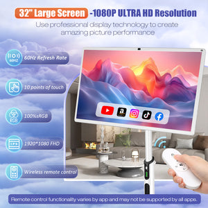 32 Inch Native Android Mobile Smart Screen with Touch and Stand