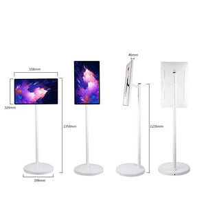 Android Portable Smart Screen with Touch and Stand, 24-inch