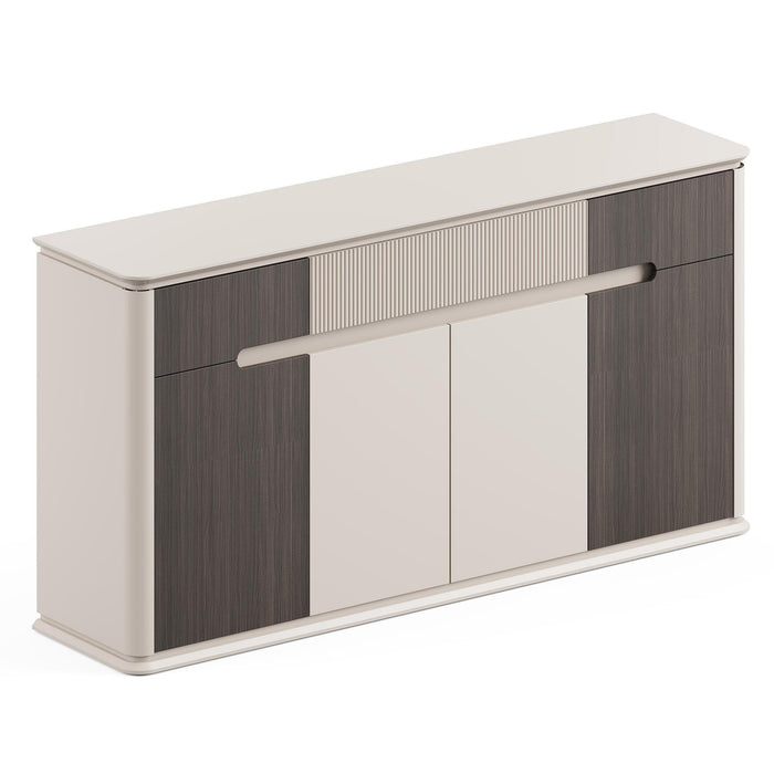 Lateral Office Filing Cabinet with Doors Printer Stand