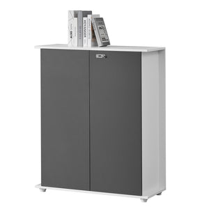 Wide Storage Cabinet with 2 Doors & Combination Lock