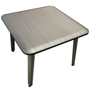 Square Wood Top Coffee Table