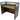 Single-Person Office Workstation Cubicle with Frosted Glass Partition, Coffee