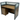 Single-Person Office Workstation Cubicle with Frosted Glass Partition, Coffee