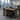 Single-Person Office Workstation Cubicle with Frosted Glass Partition, Coffee