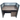Single-Person Office Workstation Cubicle with Frosted Glass Partition, D-Oak