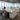 Single-Person Office Workstation Cubicle with Frosted Glass Partition, White