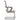 Ergonomic Sled Base Visitor Conference Chair with Lumbar Support, Beige