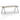 VOFFOV® Wood Top Rectangular Coffee Table