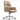VOFFOV® Faux Leather Chair Swivel Task Seating with Lumbar Support, Brown