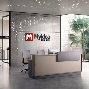 Rectangular 1 Person Reception Desk LI-Q18