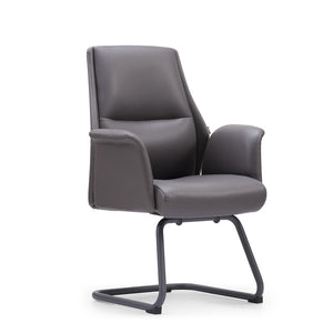 Low Back Leather Visitor Chair